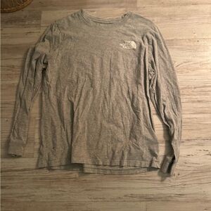 The North Face Gray Long Sleeve Shirt